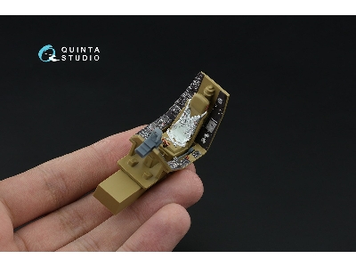 Kamov Ka-50 (Black Panels) - 3d-printed & Coloured Interior With 3d-printed Resin Parts (For Italeri Kits) - zdjęcie 11