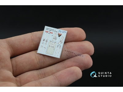 Kamov Ka-50 (Blue-grey Panels) - 3d-printed & Coloured Interior With 3d-printed Resin Parts (For Italeri Kits) - zdjęcie 6