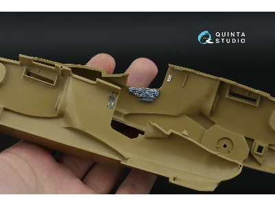 Kamov Ka-50 (Blue-grey Panels) - 3d-printed & Coloured Interior With 3d-printed Resin Parts (For Italeri Kits) - zdjęcie 8