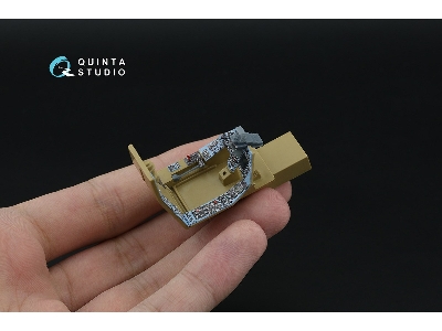 Kamov Ka-50 (Blue-grey Panels) - 3d-printed & Coloured Interior With 3d-printed Resin Parts (For Italeri Kits) - zdjęcie 10