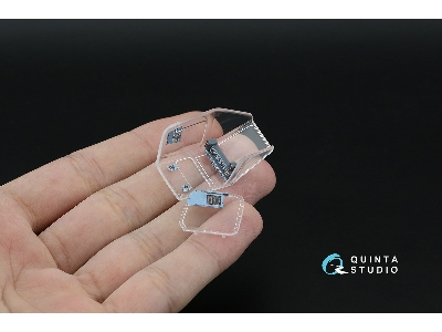 Kamov Ka-50 (Blue-grey Panels) - 3d-printed & Coloured Interior With 3d-printed Resin Parts (For Italeri Kits) - zdjęcie 12