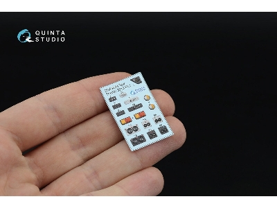 Russian Naval Tow Tractor 3913 - 3d-printed & Coloured Interior With 3d-printed Resin Parts (For Rfm Kits) - zdjęcie 3