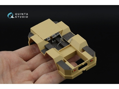 Russian Naval Tow Tractor 3913 - 3d-printed & Coloured Interior With 3d-printed Resin Parts (For Rfm Kits) - zdjęcie 9