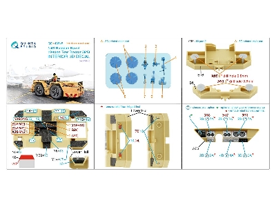Russian Naval Tow Tractor 3913 - 3d-printed & Coloured Interior With 3d-printed Resin Parts (For Rfm Kits) - zdjęcie 11