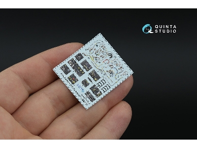 Ah-64 A Forward Avionics Bays - 3d-printed & Coloured Interior With 3d-printed Resin Parts (For Trumpeter Kits) - zdjęcie 4