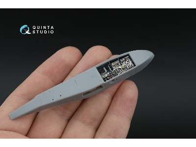 Ah-64 A Forward Avionics Bays - 3d-printed & Coloured Interior With 3d-printed Resin Parts (For Trumpeter Kits) - zdjęcie 10