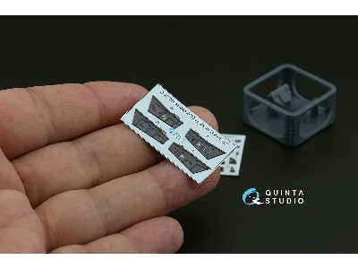 Dassault Mirage 2000 N - 3d-printed & Coloured Interior With 3d-printed Resin Part (For Dream Model Kits) - zdjęcie 5