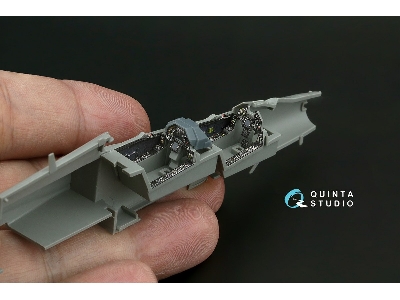 Dassault Mirage 2000 N - 3d-printed & Coloured Interior With 3d-printed Resin Part (For Dream Model Kits) - zdjęcie 6