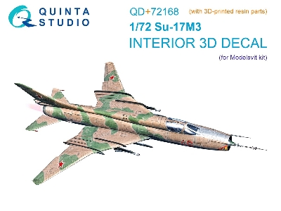 Sukhoi Su-17m3 - Interior 3d Decal With 3d-printed Parts (For Modelsvit Kits) - zdjęcie 2