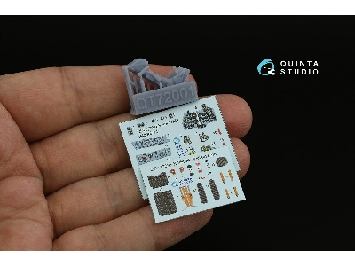 Sukhoi Su-17m3 - Interior 3d Decal With 3d-printed Parts (For Modelsvit Kits) - zdjęcie 3