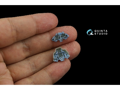 Sukhoi Su-30 Mkk - 3d-printed & Coloured Interior On Decal Paper With 3d-printed Resin Part (For Trumepter Kits) - zdjęcie 3