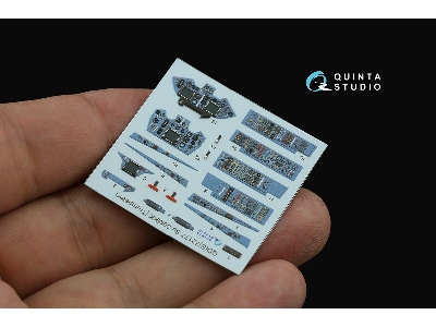 Sukhoi Su-30 Mkk - 3d-printed & Coloured Interior On Decal Paper With 3d-printed Resin Part (For Trumepter Kits) - zdjęcie 9