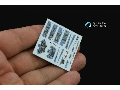 Sukhoi Su-30 Mkk - 3d-printed & Coloured Interior On Decal Paper With 3d-printed Resin Part (For Trumepter Kits) - zdjęcie 10