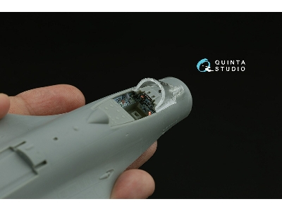 Sukhoi Su-33 - 3d-printed & Coloured Interior On Decal Paper With 3d-printed Resin Part (For Trumepter Kits) - zdjęcie 3