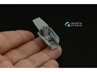 Sukhoi Su-33 - 3d-printed & Coloured Interior On Decal Paper With 3d-printed Resin Part (For Trumepter Kits) - zdjęcie 4