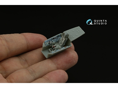 Sukhoi Su-33 - 3d-printed & Coloured Interior On Decal Paper With 3d-printed Resin Part (For Trumepter Kits) - zdjęcie 5