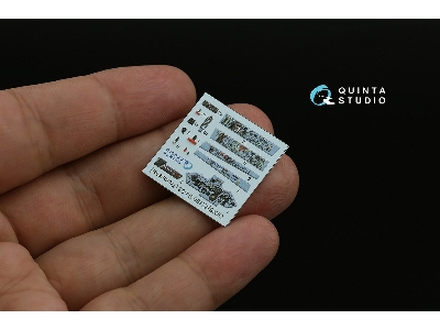 Sukhoi Su-33 - 3d-printed & Coloured Interior On Decal Paper With 3d-printed Resin Part (For Trumepter Kits) - zdjęcie 8