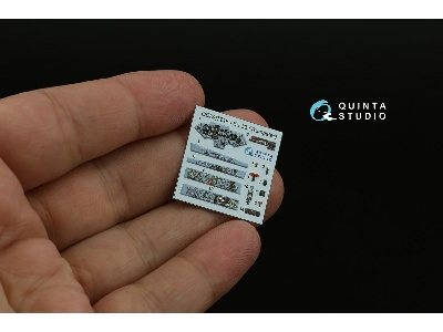 Sukhoi Su-33 - 3d-printed & Coloured Interior On Decal Paper With 3d-printed Resin Part (For Trumepter Kits) - zdjęcie 10