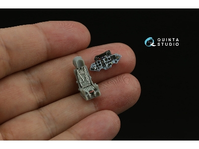 Sukhoi Su-27 - 3d-printed & Coloured Interior On Decal Paper With 3d-printed Resin Part (For Trumepter Kits) - zdjęcie 4