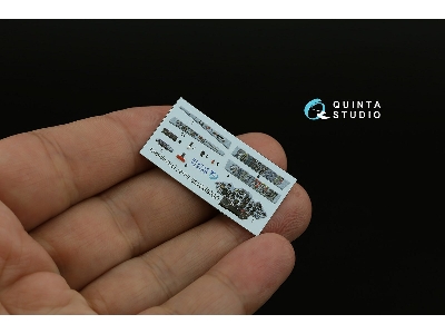 Sukhoi Su-27 - 3d-printed & Coloured Interior On Decal Paper With 3d-printed Resin Part (For Trumepter Kits) - zdjęcie 9