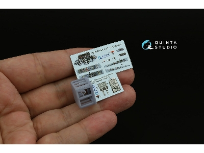 Sukhoi Su-27 - 3d-printed & Coloured Interior On Decal Paper With 3d-printed Resin Part (For Trumepter Kits) - zdjęcie 12