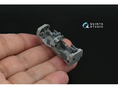 Bell Ah-1 W - 3d-printed & Coloured Interior On Decal Paper (For Dream Model Kits) - zdjęcie 1