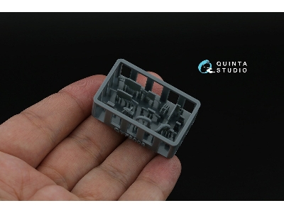 Bell Ah-1 W - 3d-printed & Coloured Interior On Decal Paper (For Dream Model Kits) - zdjęcie 10