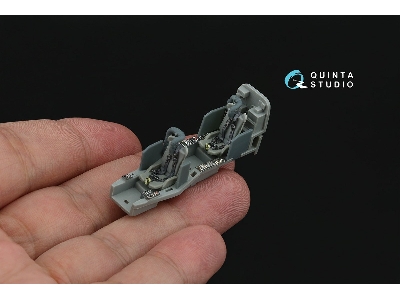 Bell Ah-1 W - 3d-printed & Coloured Interior On Decal Paper (For Dream Model Kits) - zdjęcie 13