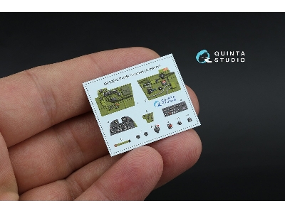 Curtiss P-40 M Warhawk - 3d-printed & Coloured Interior On Decal Paper With 3d-printed Resin Parts (For Academy Kits) - zdjęcie