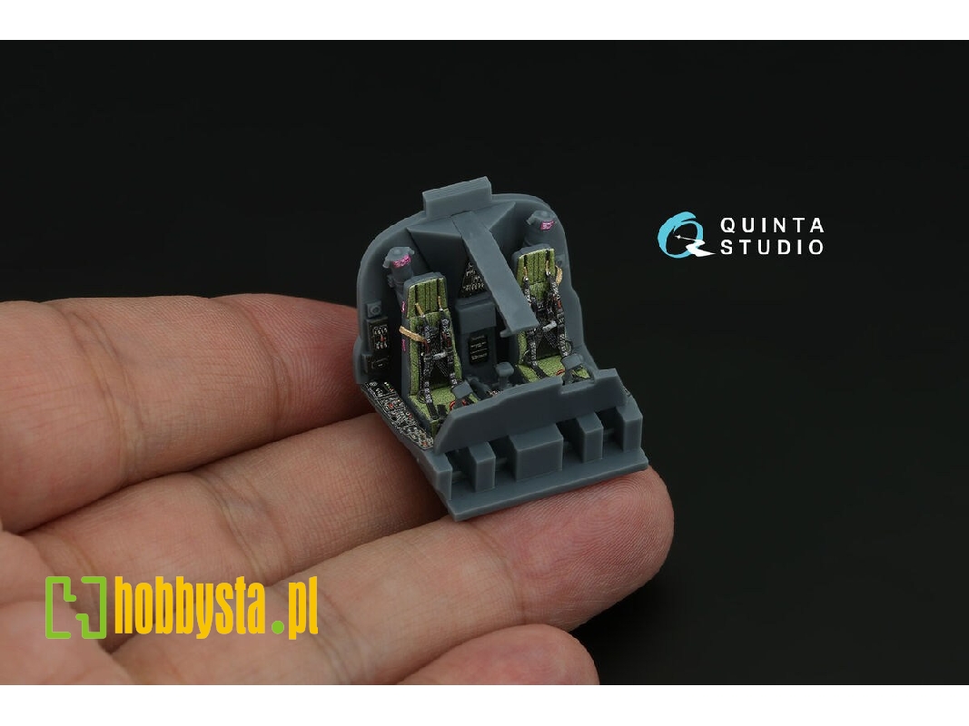 Kamov Ka-52 - 3d-printed & Coloured Interior On Decal Paper With 3d-printed Resin Parts (For Dream Model Kits) - zdjęcie 1