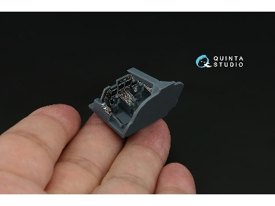 Kamov Ka-52 - 3d-printed & Coloured Interior On Decal Paper With 3d-printed Resin Parts (For Dream Model Kits) - zdjęcie 5