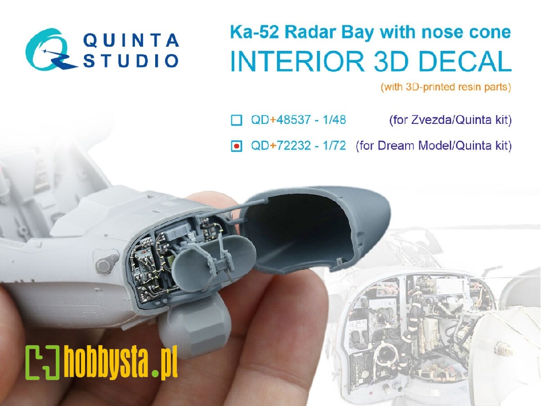 Kamov Ka-52 - Radar Bay (For Dream Model And Quinta Kits) - zdjęcie 1