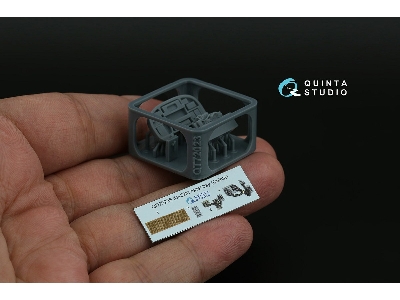 Kamov Ka-52 M - Radar Bay With 3d-printed Resin Parts (For Quinta Models Kits) - zdjęcie 2