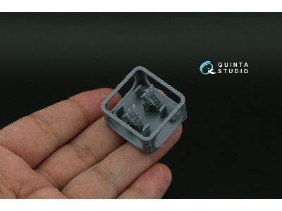 Mig-21 Bis Early - 3d-printed & Coloured Interior With 3d-printed Resin Parts (For Eduard Kits) - zdjęcie 5