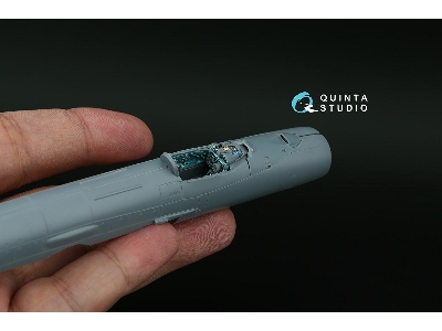Mig-21 Bis Early - 3d-printed & Coloured Interior With 3d-printed Resin Parts (For Eduard Kits) - zdjęcie 6
