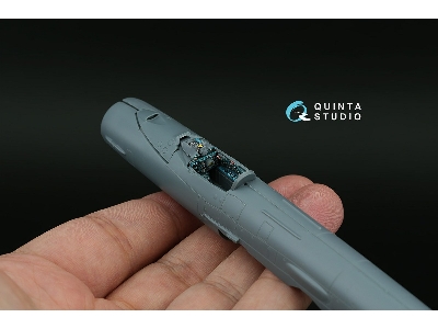 Mig-21 Bis Early - 3d-printed & Coloured Interior With 3d-printed Resin Parts (For Eduard Kits) - zdjęcie 7