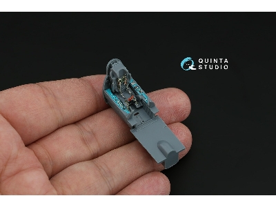 Mig-21 Bis Early - 3d-printed & Coloured Interior With 3d-printed Resin Parts (For Eduard Kits) - zdjęcie 9