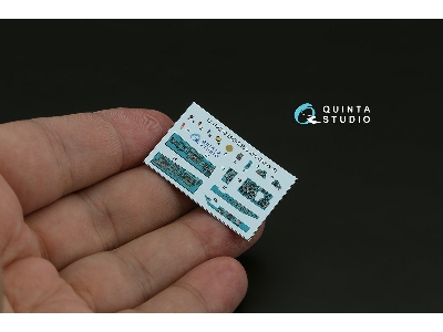 Mig-21 Bis Late - 3d-printed & Coloured Interior With 3d-printed Resin Parts (For Eduard Kits) - zdjęcie 3