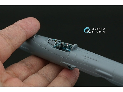 Mig-21 Bis Late - 3d-printed & Coloured Interior With 3d-printed Resin Parts (For Eduard Kits) - zdjęcie 5