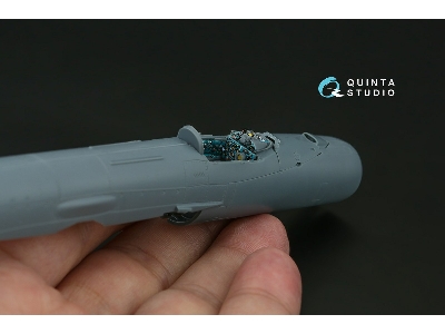 Mig-21 Bis Late - 3d-printed & Coloured Interior With 3d-printed Resin Parts (For Eduard Kits) - zdjęcie 6
