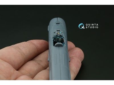 Mig-21 Bis Late - 3d-printed & Coloured Interior With 3d-printed Resin Parts (For Eduard Kits) - zdjęcie 7