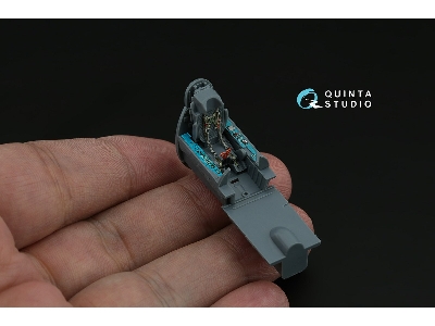Mig-21 Bis Late - 3d-printed & Coloured Interior With 3d-printed Resin Parts (For Eduard Kits) - zdjęcie 8