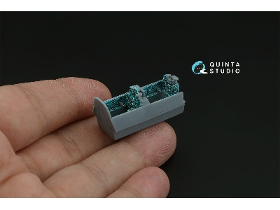 Mig-21 Um - 3d-printed & Coloured Interior With 3d-printed Resin Parts (For Kovozavody Prostejov Kits) - zdjęcie 7