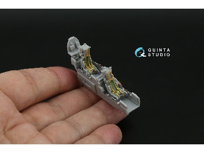 Dassault Mirage 2000 D - 3d-printed & Coloured Interior With 3d-printed Resin Parts (For Modelsvit Kits) - zdjęcie 8