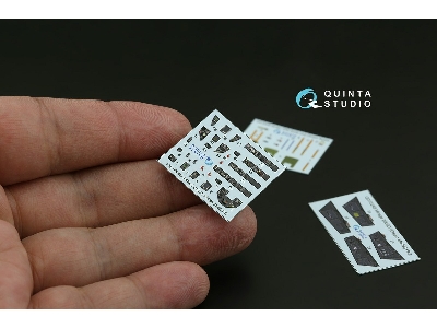 Dassault Mirage 2000 D - 3d-printed & Coloured Interior With 3d-printed Resin Parts (For Dream Model Kits) - zdjęcie 4