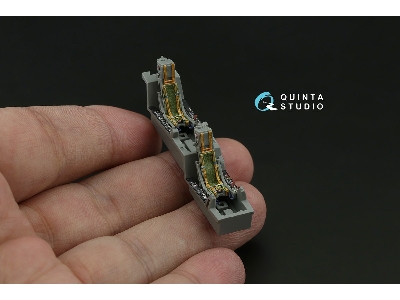 Dassault Mirage 2000 D - 3d-printed & Coloured Interior With 3d-printed Resin Parts (For Dream Model Kits) - zdjęcie 9