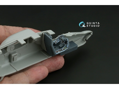 Kamov Ka-50 (Blue-grey Panels) - 3d-printed & Coloured Interior With 3d-printed Resin Parts (For Hobby Boss And Ark Kits) - zdjÄ