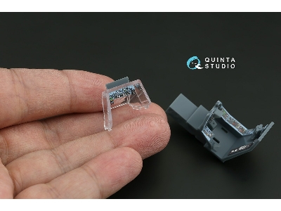 Kamov Ka-50 (Blue-grey Panels) - 3d-printed & Coloured Interior With 3d-printed Resin Parts (For Hobby Boss And Ark Kits) - zdjÄ