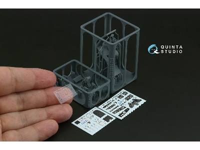 Kamov Ka-50 (Black Panels) - 3d-printed & Coloured Interior With 3d-printed Resin Parts (For Hobby Boss And Ark Kits) - zdjęcie