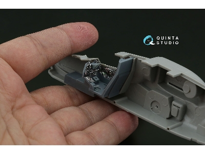 Kamov Ka-50 (Black Panels) - 3d-printed & Coloured Interior With 3d-printed Resin Parts (For Hobby Boss And Ark Kits) - zdjęcie